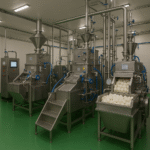 cassava big processing machine